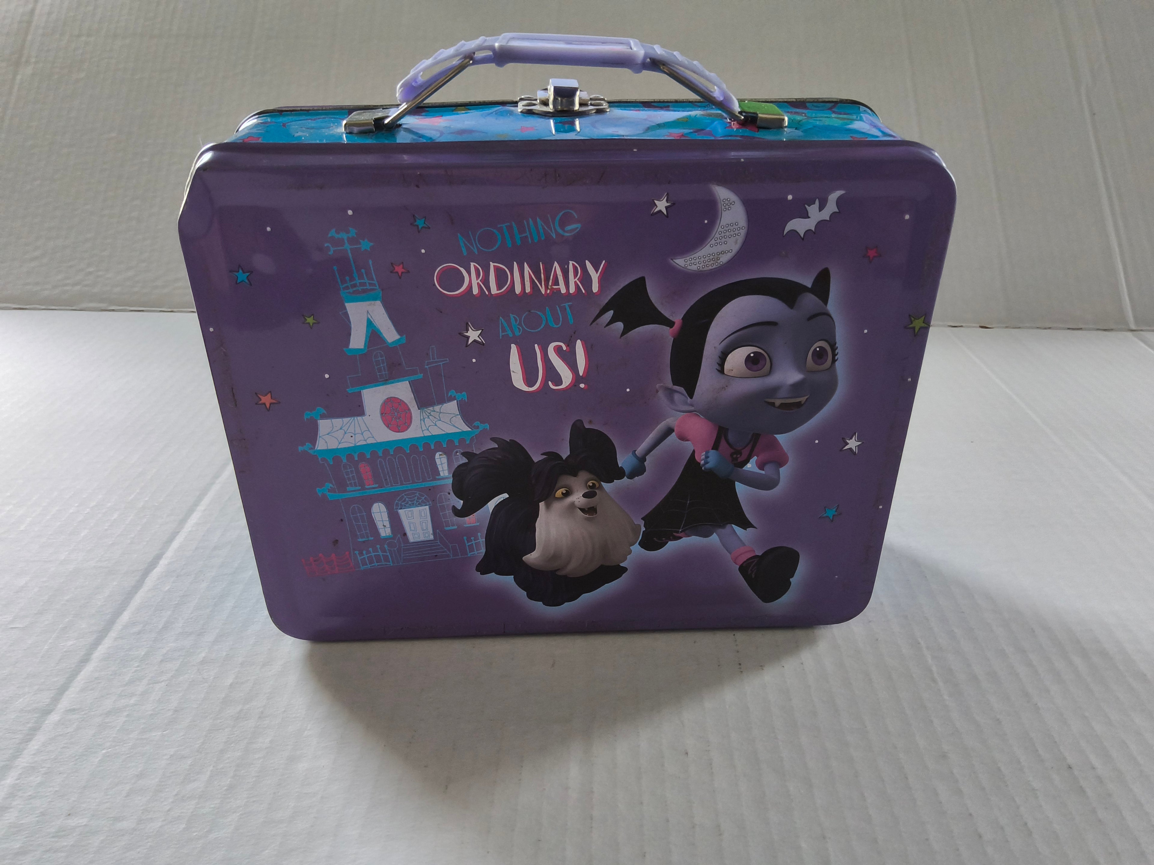 Disney Junior Vampirina Metal Lunch Box Tin - Excellent