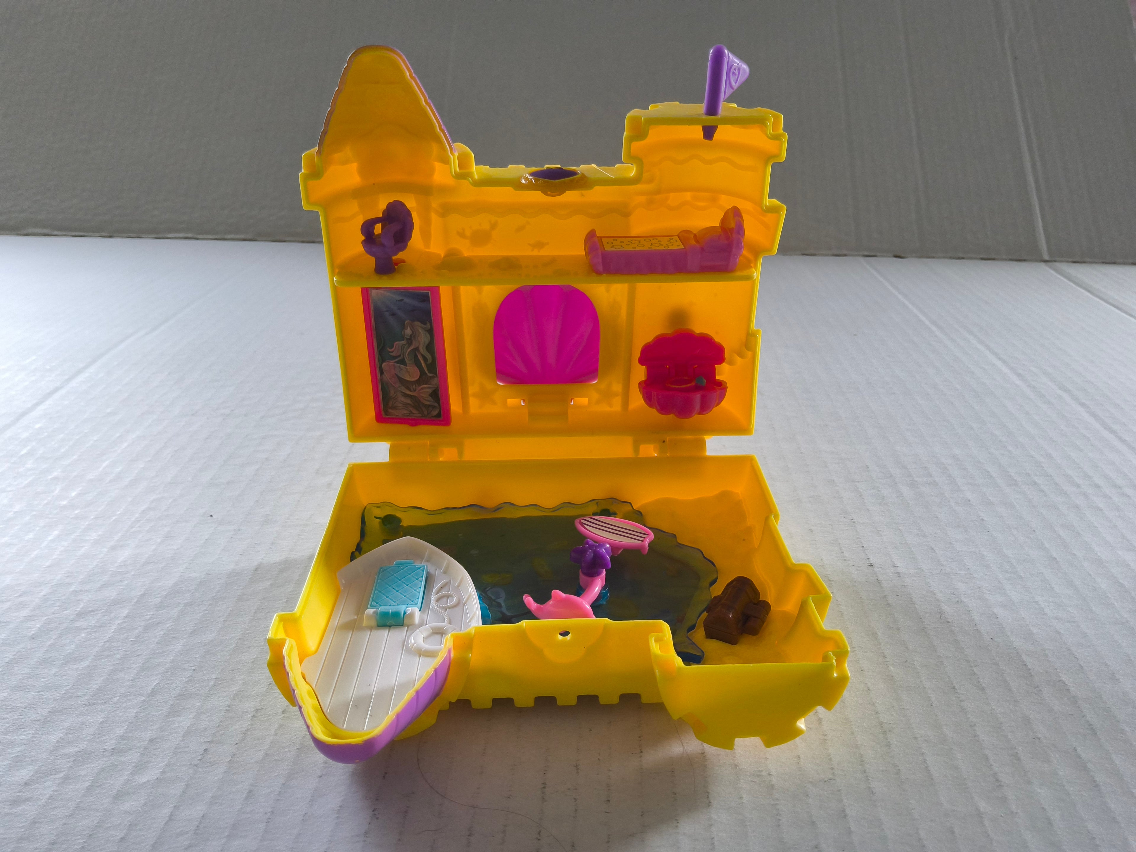 Polly Pocket Hidden Hideouts Mermaid Cove Compact - Good