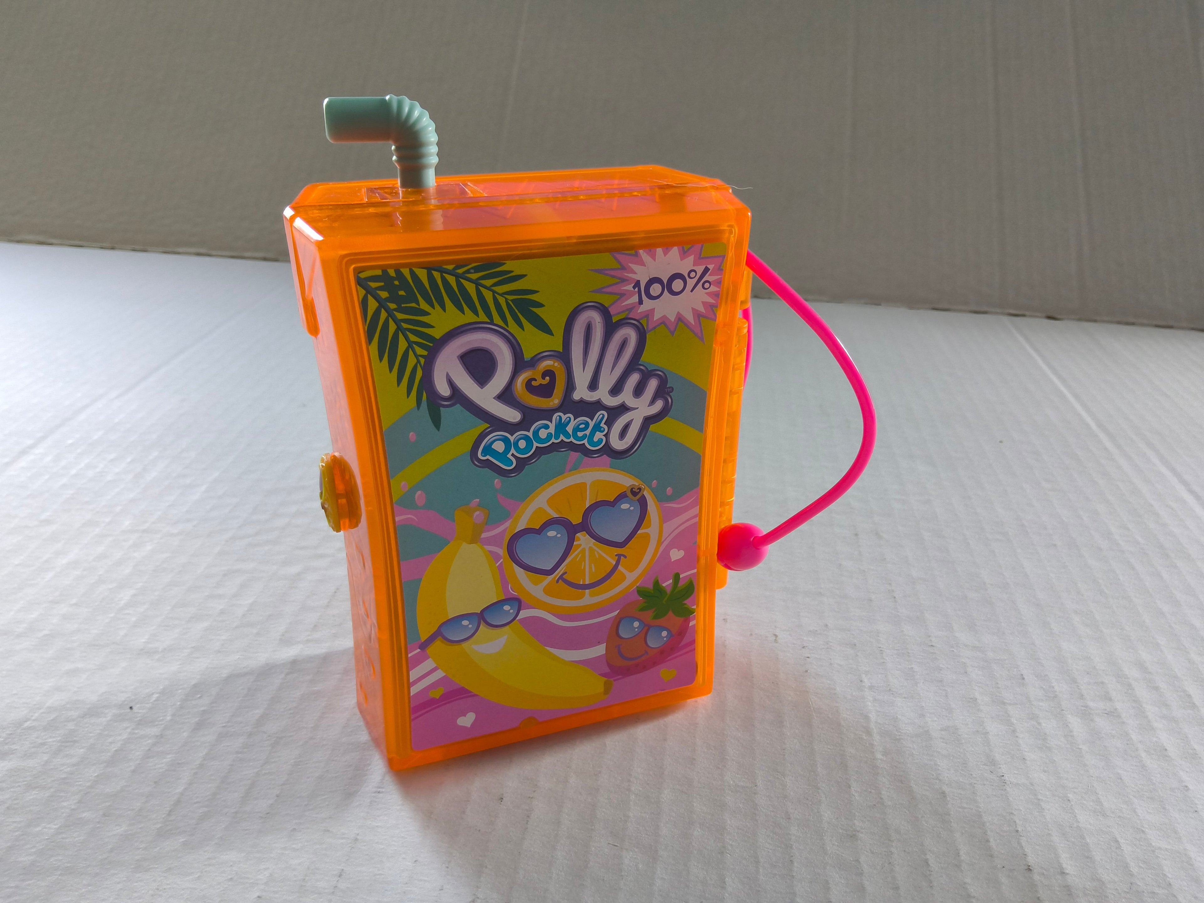 Polly Pocket Jungle Safari Juice Box Compact - Good