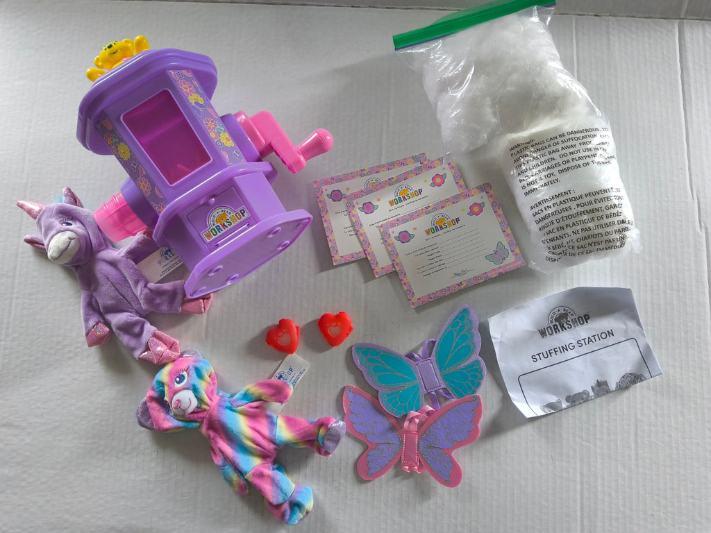 Build-A-Bear Workshop Stuffing Station Playset Lot - Good