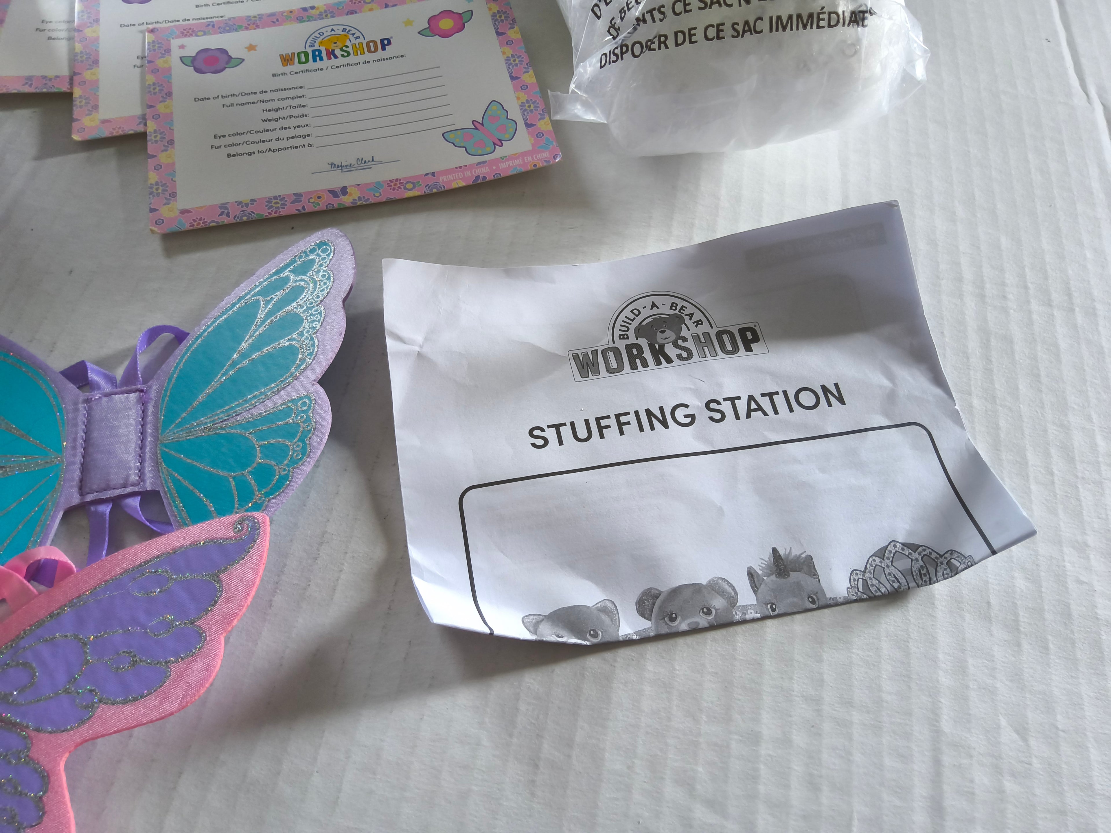 Build-A-Bear Workshop Stuffing Station Playset Lot - Good
