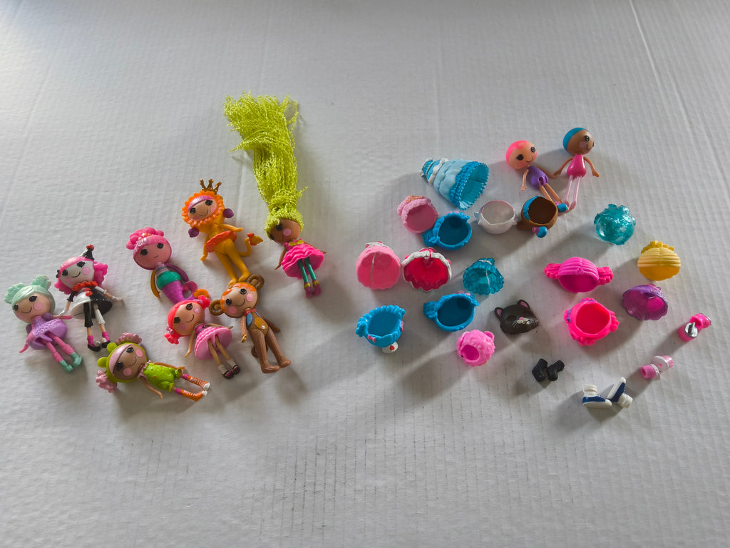 Lalaloopsy Minis Mixed Doll & Accessory Lot - Good