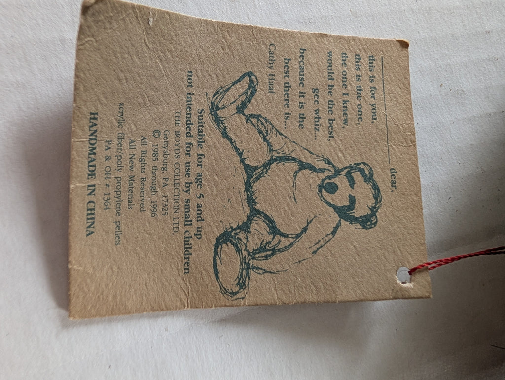 Finster the Monkey – The Boyds Collection (1985-1997)
