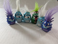 Hard Rock Trolls Tiny Dancers Lot (6 Figs) - Good