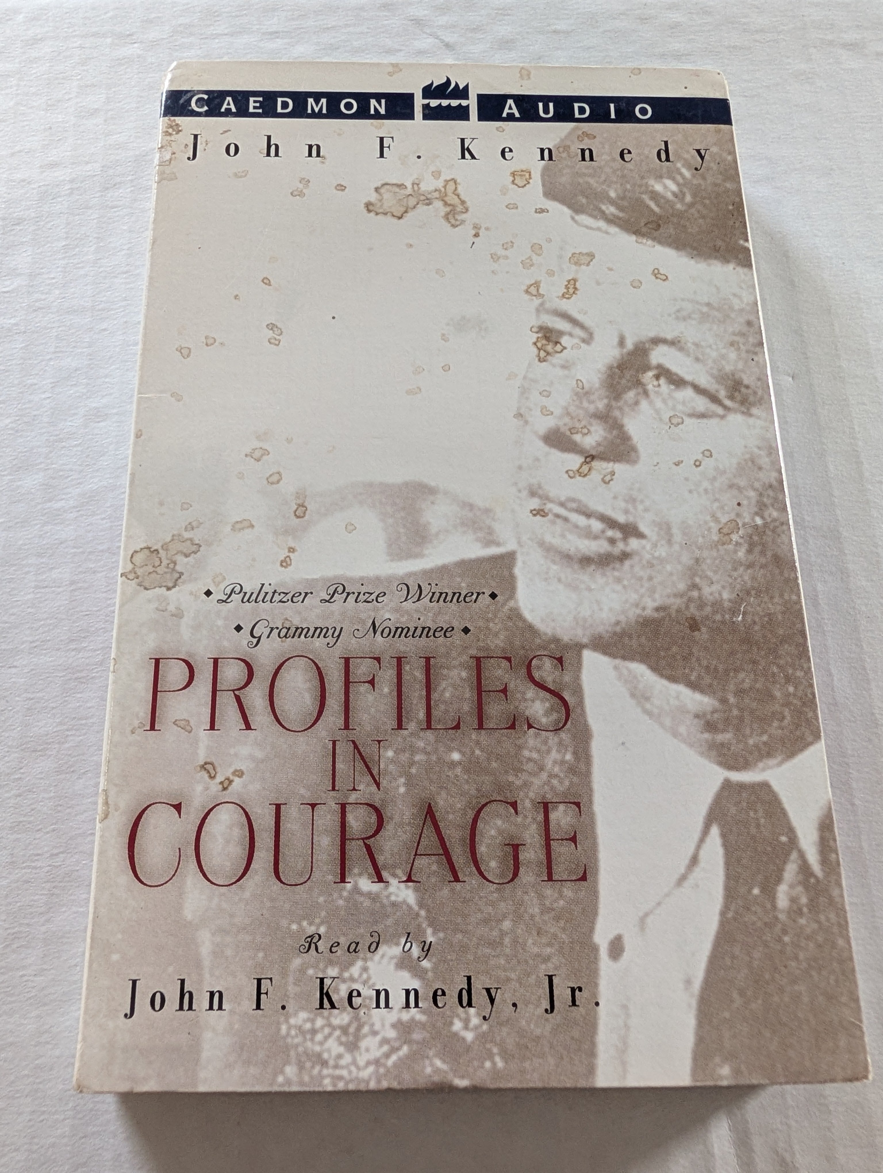 Profiles in Courage Audiobook Cassette Read by JFK Jr. - Fair