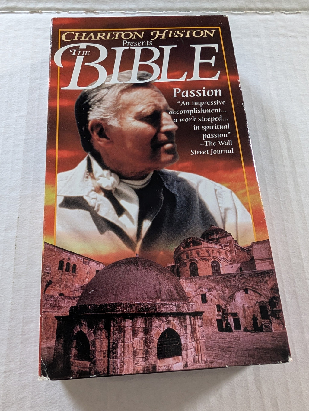 Charlton Heston Presents The Bible: Passion VHS Tape - Good